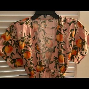 Marine layer citrus mini dress